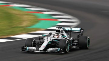 Lewis Hamilton, en Silverstone