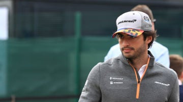 Carlos Sainz, en Silverstone