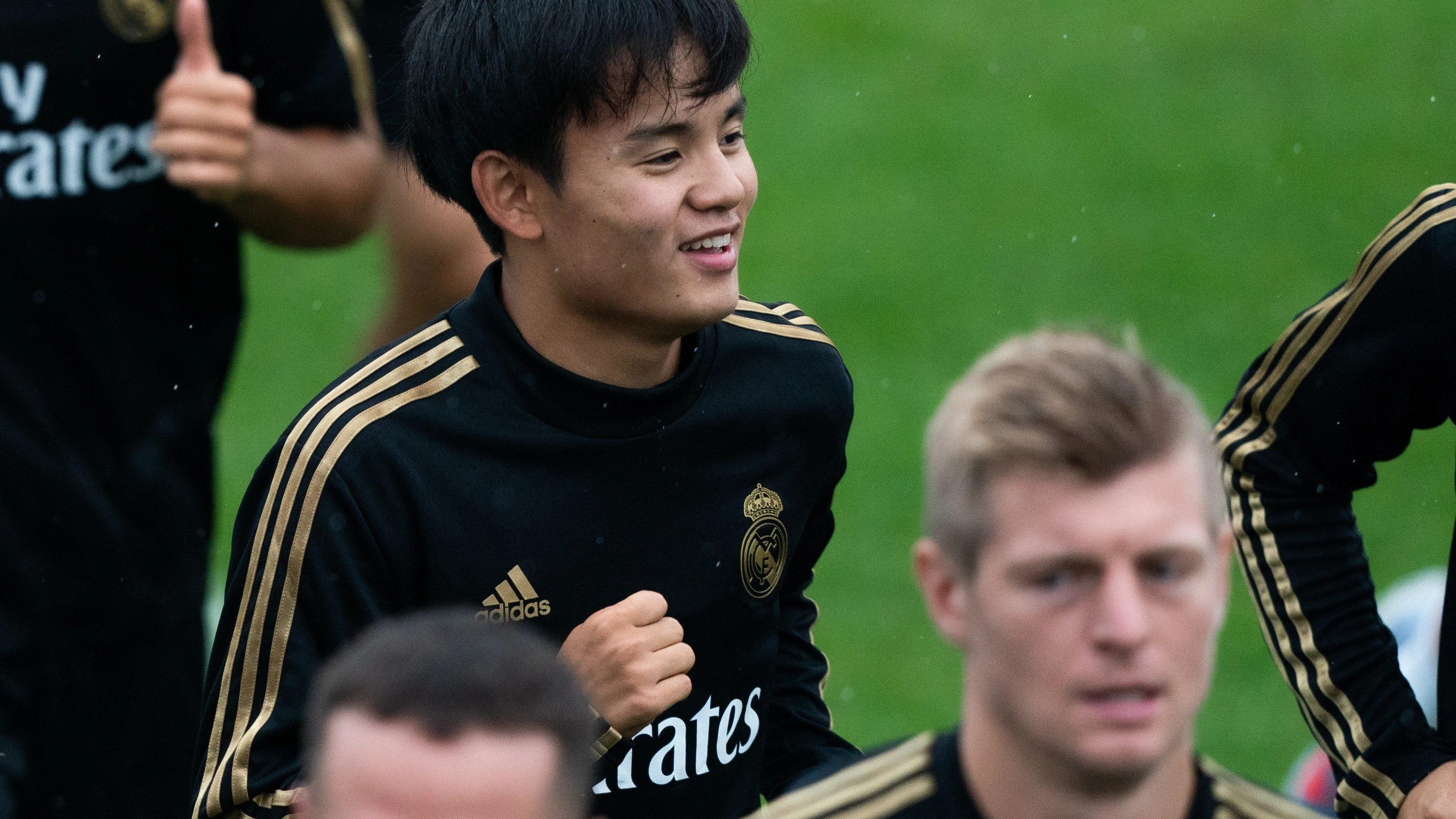 Takefusa Kubo, entrenando en Canadá