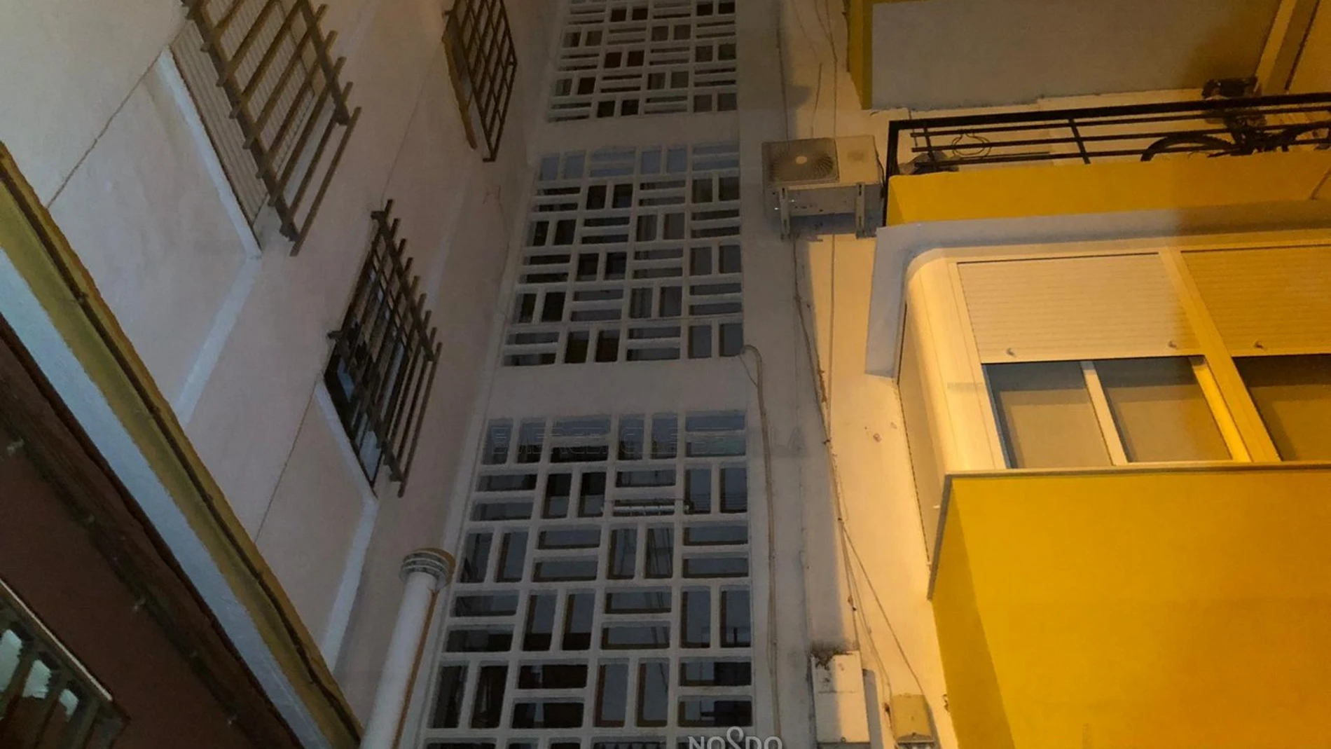 Fachada de un edificio en el barrio de la Macarena, Sevilla