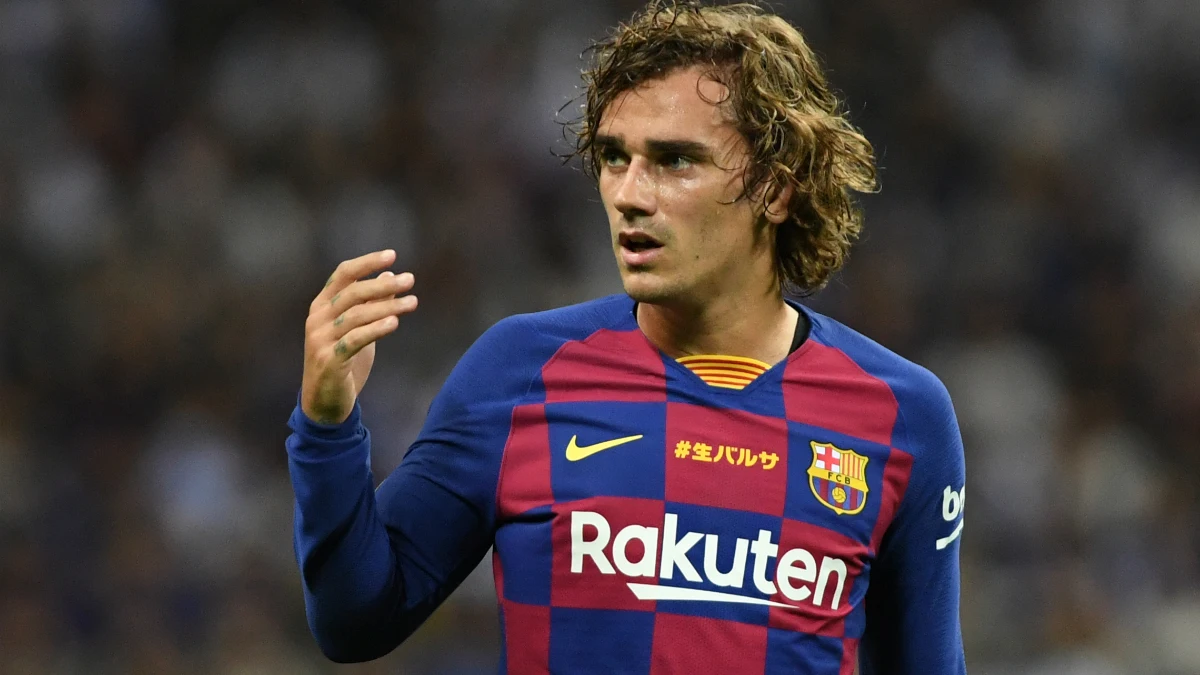 Antoine Griezmann, con el Barça