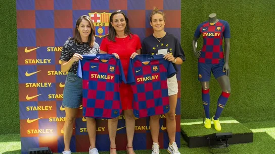 Vicky Losada, Alexia Putellas y Maria Teixeidor Vicky Losada, Alexia Putellas y Maria Teixeidor