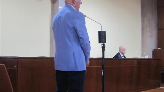 El procesado durante el juicio. El procesado durante el juicio.