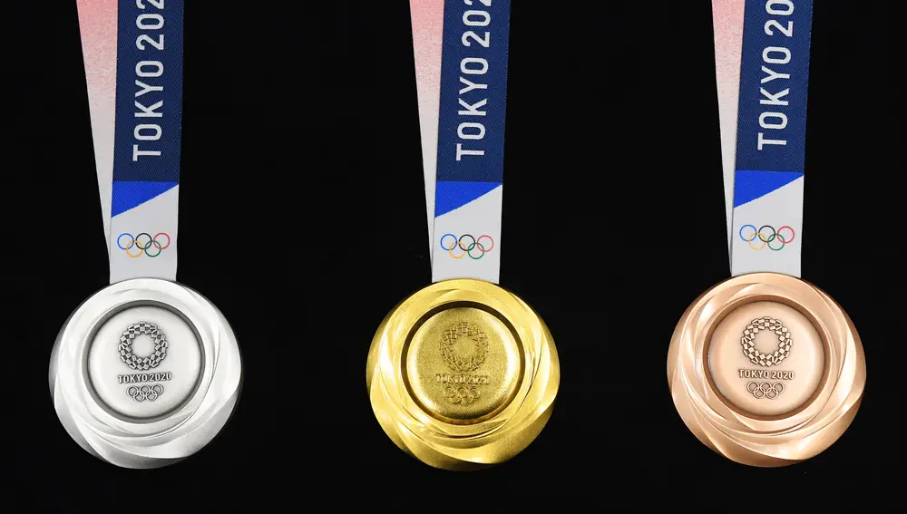 Las medallas olímpicas son recicladas Las medallas olímpicas son recicladas
