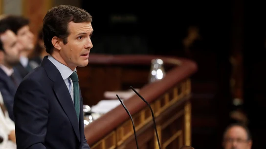 El líder del PP, Pablo Casado El líder del PP, Pablo Casado