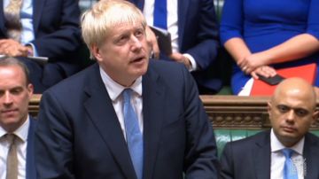 Boris Johnson, firme ante un "brexit" duro pero da certeza a los comunitarios