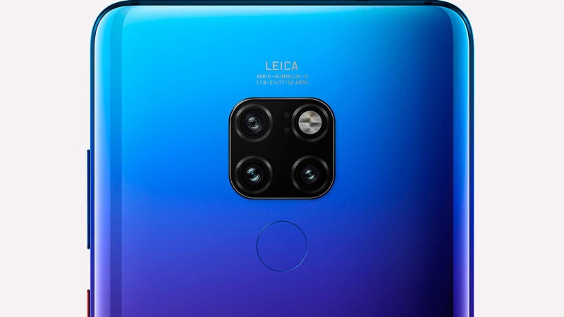 El Huawei Mate 30 llegaría con una cámara de fotos dual, en lugar de triple