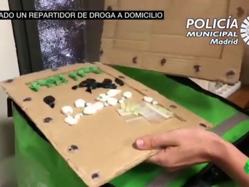 Pillan a un 'rider' que transportaba droga a domicilio Pillan a un 'rider' que transportaba droga a domicilio