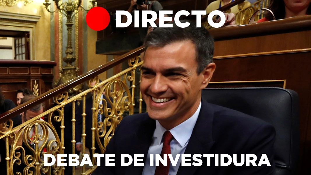 Investidura de Pedro Sánchez en directo