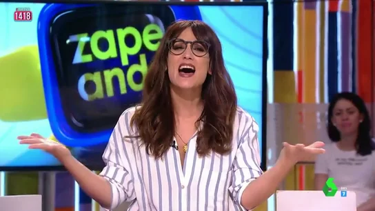 Anna Simon y Ana Morgade celebran su santo con emoción en Zapeando Anna Simon y Ana Morgade celebran su santo con emoción en Zapeando