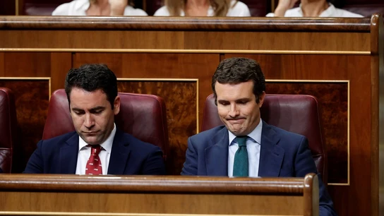 Casado y Teodoro García Egea Casado y Teodoro García Egea