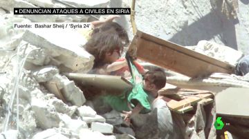 Denuncian ataques a civiles en Siria