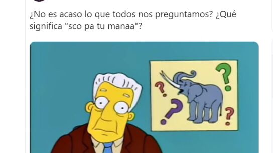 El nuevo reto viral de Twitter: publicar la frase 'Sco pa tu manaa' acompa&ntilde;ado de una imagen para pedir la opini&oacute;n de tus seguidores.