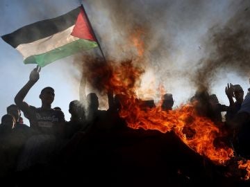 Imagen de las protestas en Palestina Imagen de las protestas en Palestina