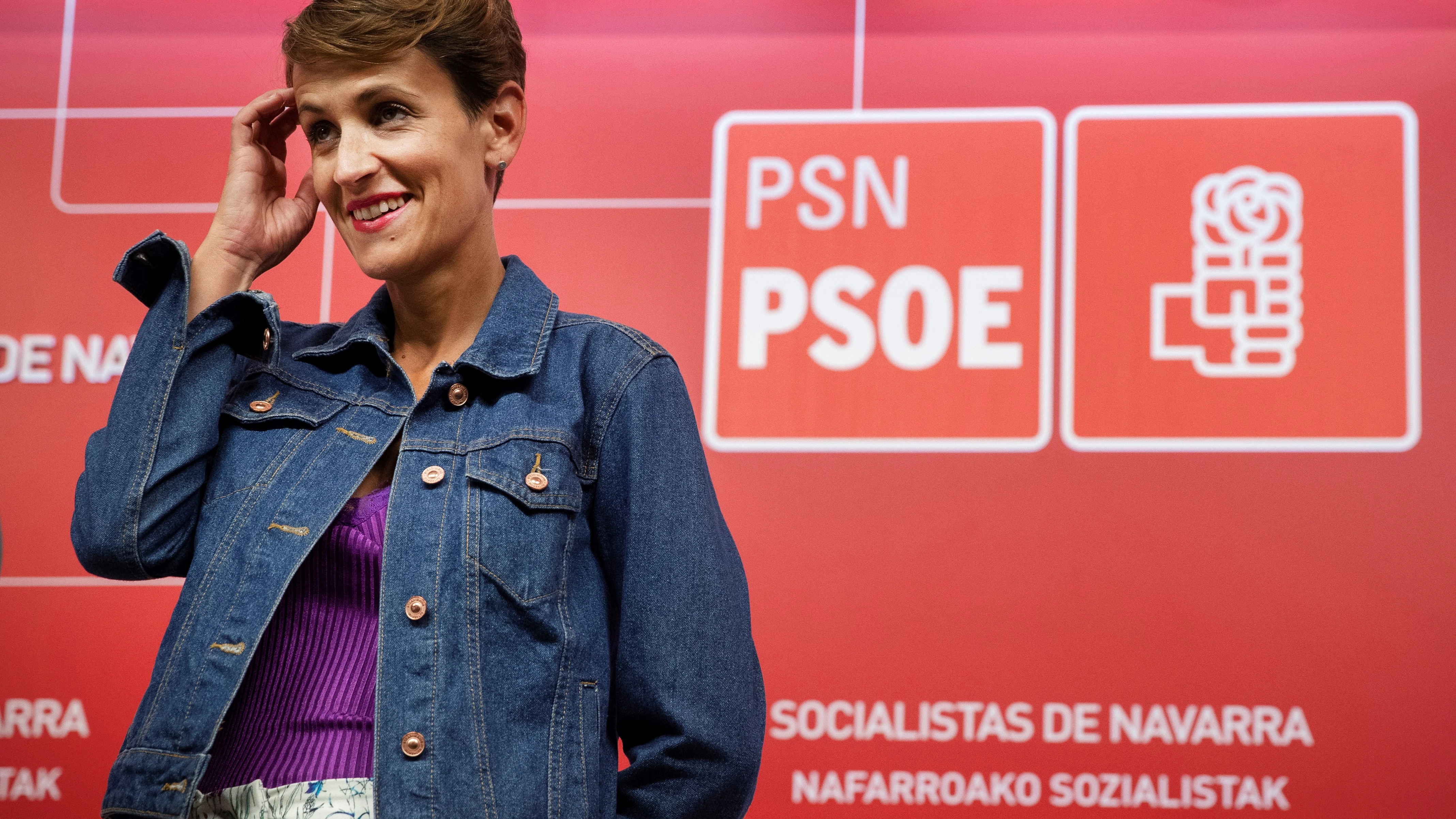 La presidenta de Navarra, María Chivite