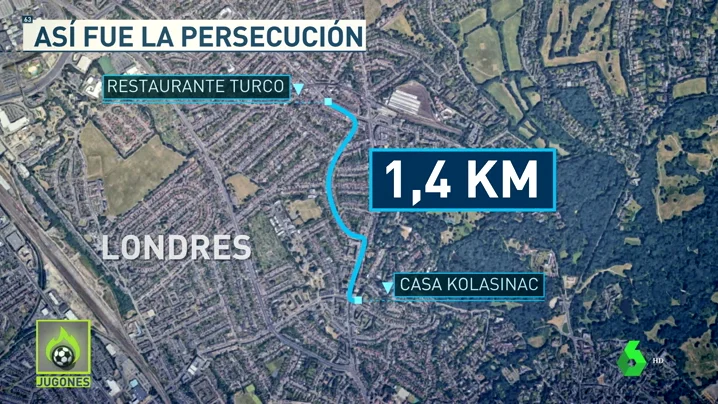 Tremenda persecución de unos ladrones a Özil en pleno centro de Londres