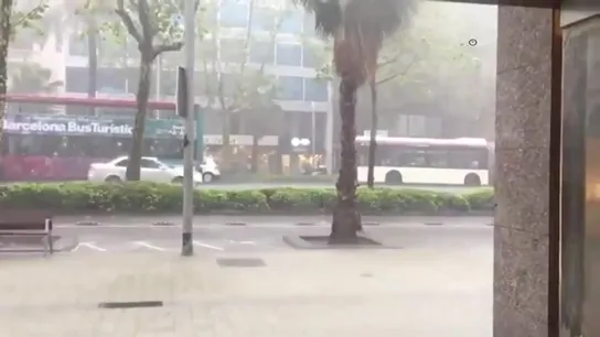 Lluvias torrenciales en Barcelona Lluvias torrenciales en Barcelona