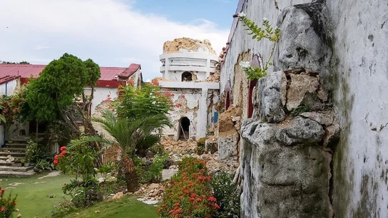 Imagen de los estragos de los terremotos en Filipinas Imagen de los estragos de los terremotos en Filipinas