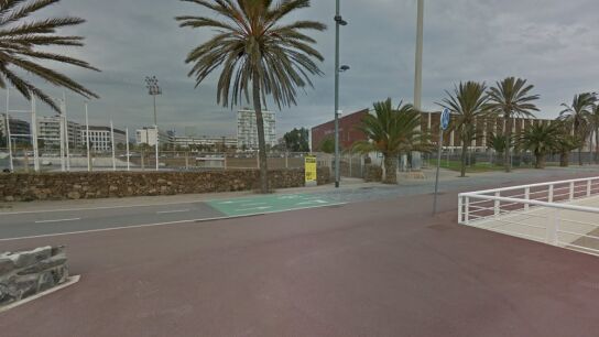 Parque deportivo de la Mar Bella.