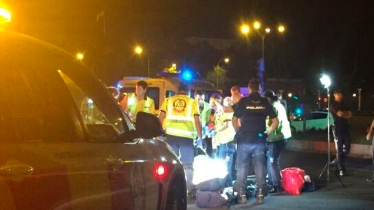 Imagen de archivo de un operativo de Emergencias en Madrid 