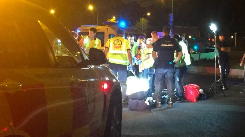 Imagen de archivo de un operativo de Emergencias en Madrid 