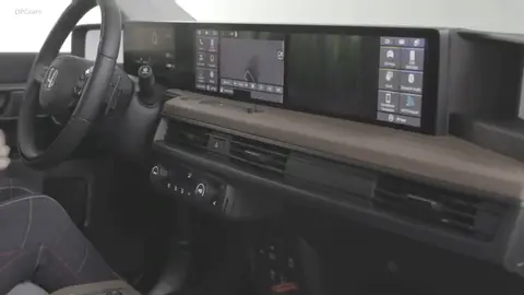 Honda E interior pantallas Honda E interior pantallas