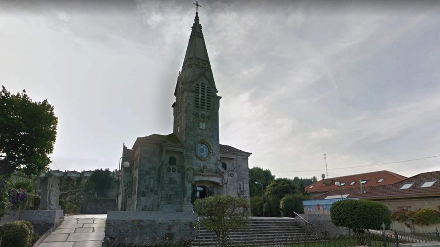 Parroquia de Santa Cristina de la Ramallosa en Nigrán, Pontevedra Parroquia de Santa Cristina de la Ramallosa en Nigrán, Pontevedra.