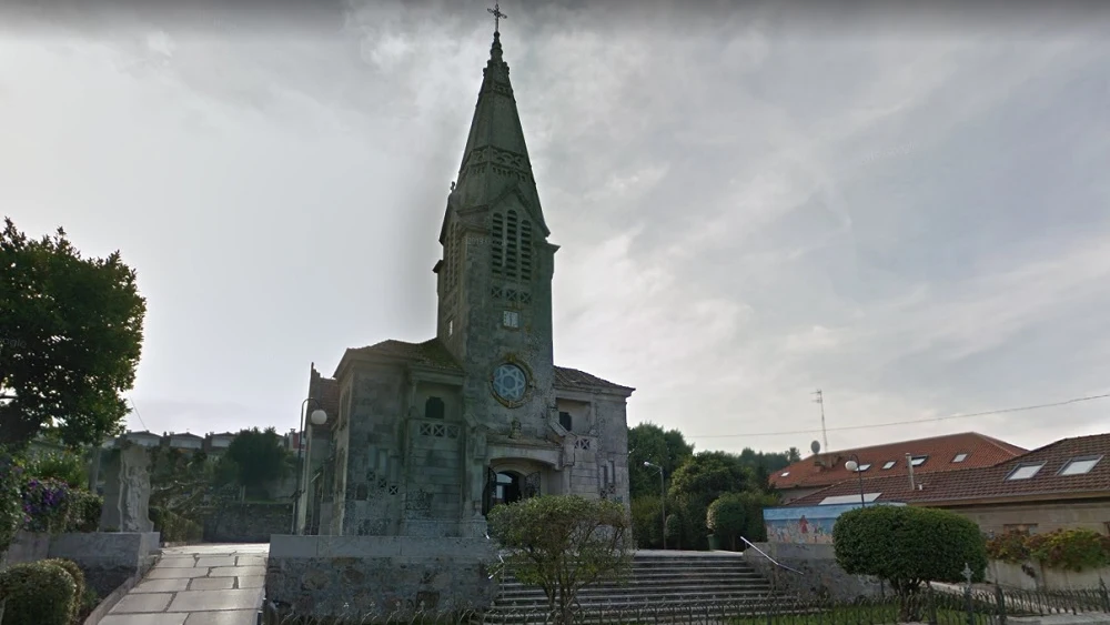 Parroquia de Santa Cristina de la Ramallosa en Nigrán, Pontevedra.