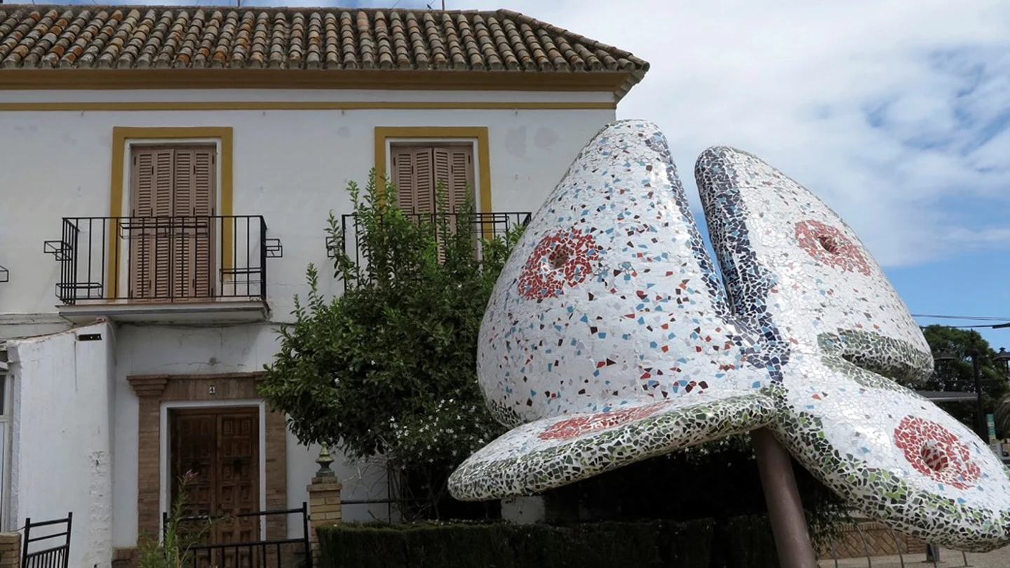 Vivienda de localidad Sevillana de Gelves donde un hombre ha apuñalado a su pareja Vivienda de localidad Sevillana de Gelves donde un hombre ha apuñalado a su pareja
