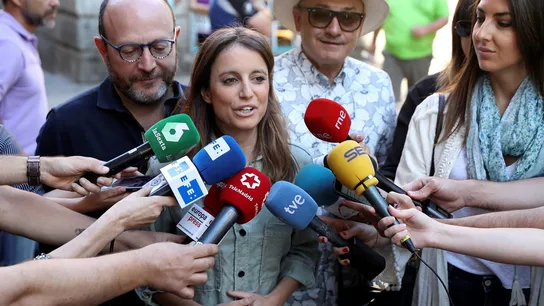 Andrea Levy ante los medios Andrea Levy ante los medios
