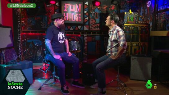 C&eacute;sar Strawberry defiende a Anabel Alonso en laSexta Noche