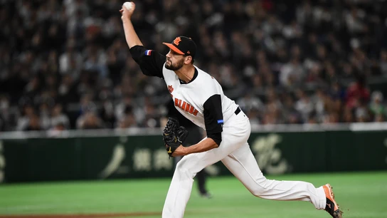 Loek van Mil, durante un partido Loek van Mil, durante un partido