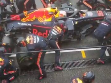 Pit lane de Red Bull Pit lane de Red Bull