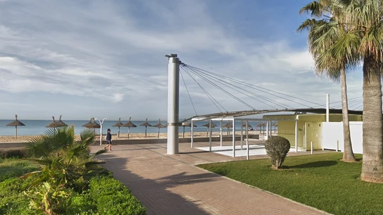 Playa de Palma donde tuvo lugar la agresión grupal al menor Playa de Palma donde tuvo lugar la agresión grupal al menor