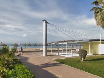 Playa de Palma donde tuvo lugar la agresión grupal al menor Playa de Palma donde tuvo lugar la agresión grupal al menor