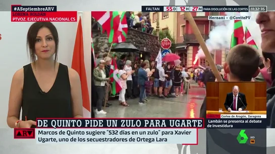 Lorena Roldán, sobre las declaraciones de Marcos de Quinto: "Pretendió mostrar una indignación que comparten las víctimas" Lorena Roldán, sobre las declaraciones de Marcos de Quinto: "Pretendió mostrar una indignación que comparten las víctimas"