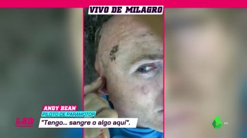 El parapentista Andy Bean revive su espeluznante accidente: "Olí combustible, el motor estaba encendido"