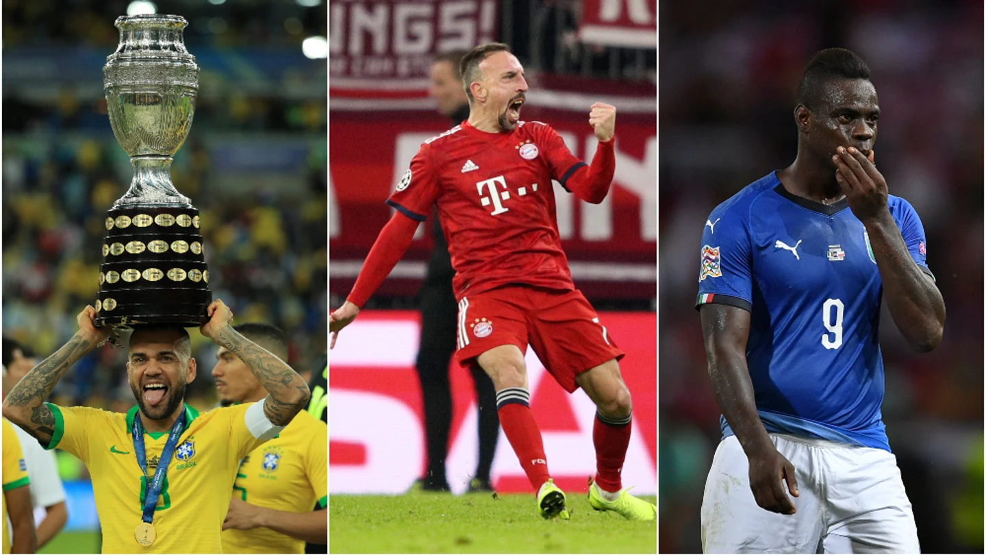 Alves, Ribéry y Balotelli, se encuentran actualmente sin equipo Alves, Ribéry y Balotelli, se encuentran actualmente sin equipo