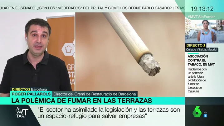 Polémica por la prohibición de fumar en las terrazas