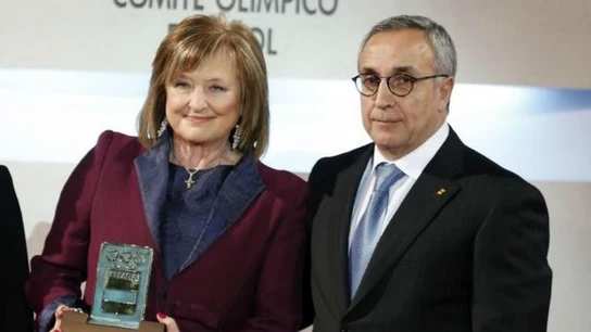 Mari Carmen Izquierdo, junto a Alejandro Blanco Mari Carmen Izquierdo, junto a Alejandro Blanco