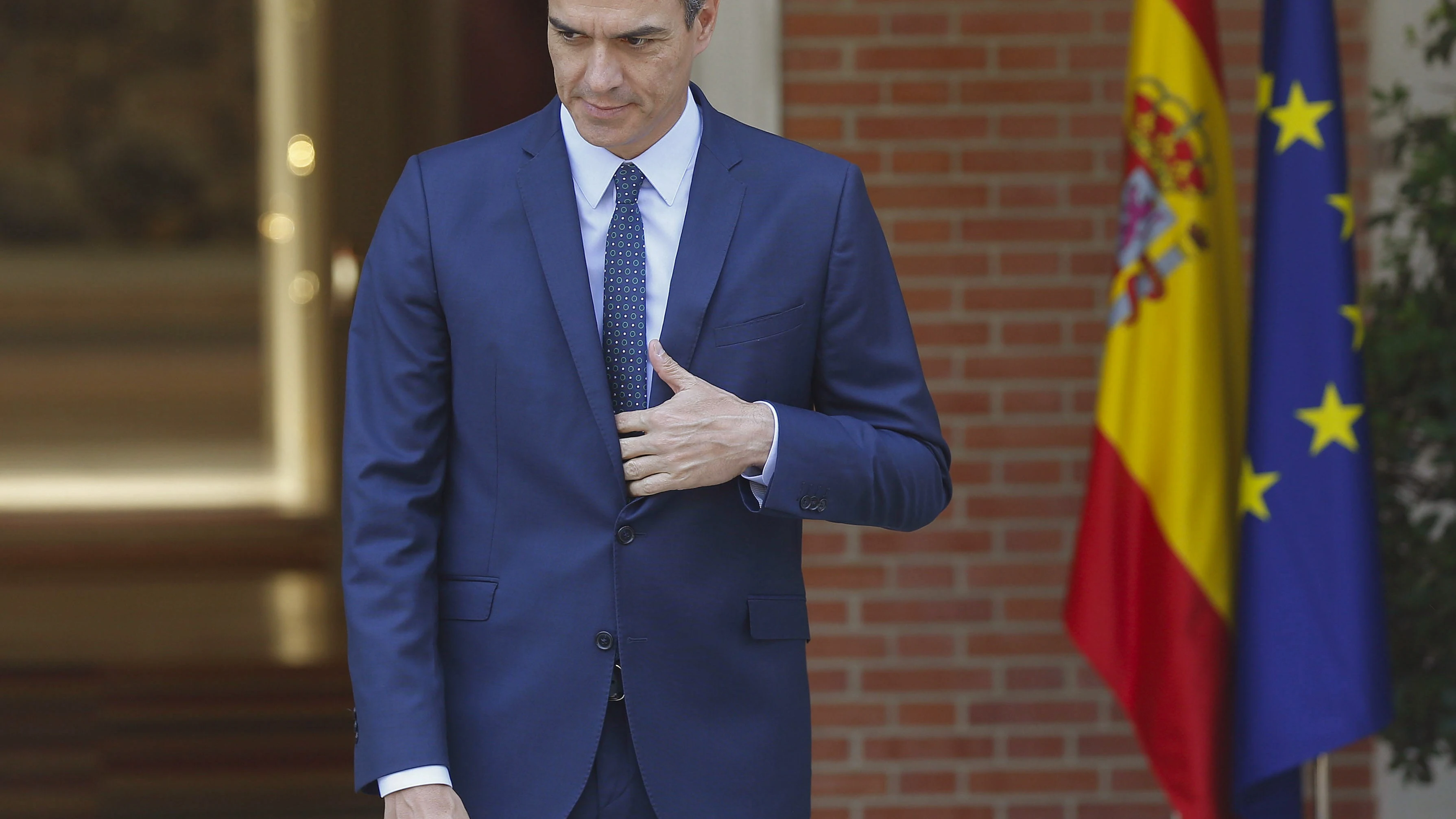 El presidente del Gobierno, Pedro Sánchez