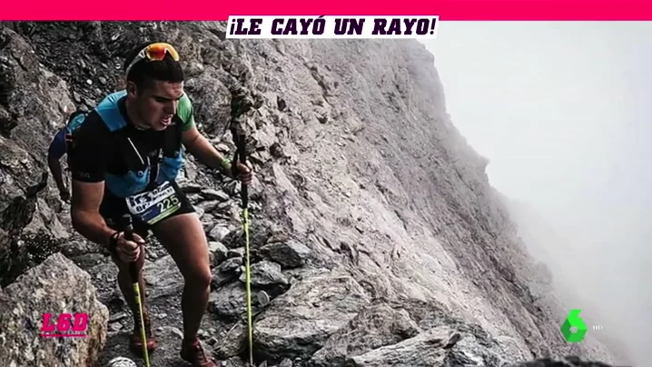 Un rayo atraviesa a un corredor español durante una carrera: "Notaba un calambre fuerte en la cabeza"