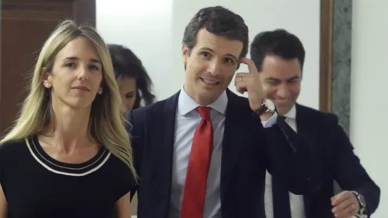 Cayetana Álvarez de Toledo y Pablo Casado Cayetana Álvarez de Toledo y Pablo Casado