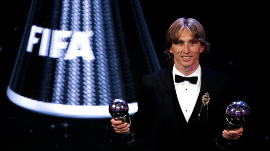 Palmarés del The Best: Los ganadores de los premios de la FIFA | Luka Modric, ganador del premio The Best 2018 Luka Modric, ganador del premio The Best 2018
