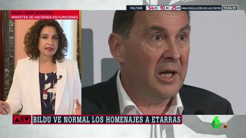 Montero responde a las críticas del PP sobre la abstención de Bildu en Navarra: "Es una excusa para no apoyar la investidura de Sánchez"