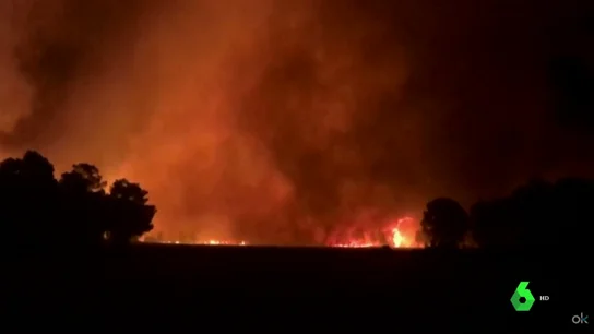 Incendio en Barchín del Hoyo, Cuenca Incendio en Barchín del Hoyo, Cuenca