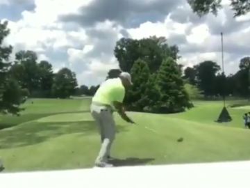 Sergio García, enfadado durante el torneo de Memphis Sergio García, enfadado durante el torneo de Memphis