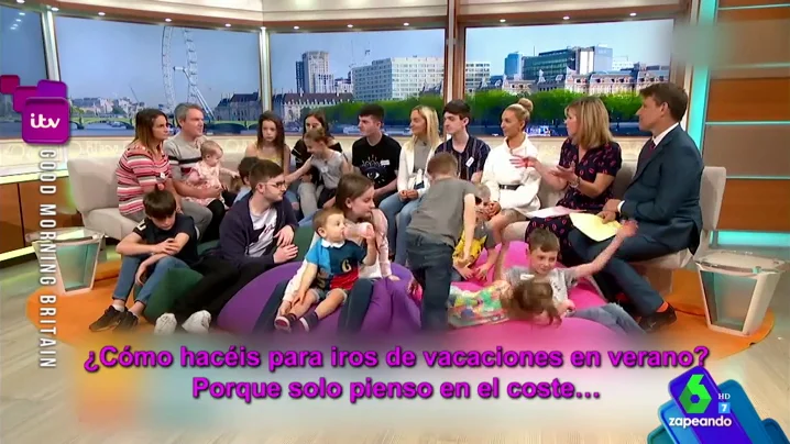 ¿Cómo mantener contentos a 21 hijos? Atentos a los consejos de la familia más numerosa de Reino Unido 