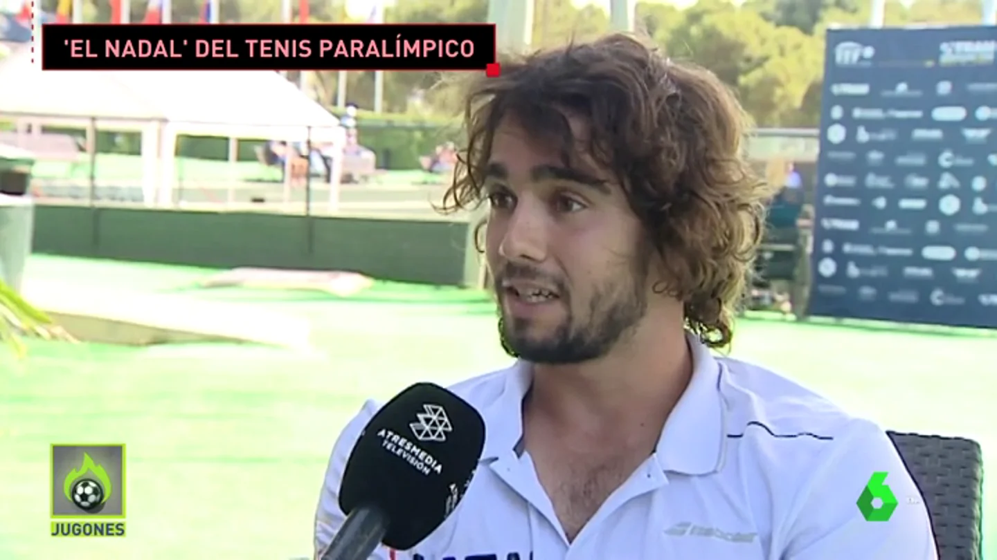 Dani Caverzaschi, una historia de superación en silla de ruedas: "De pequeño quise ser portero del Real Madrid" Dani Caverzaschi, una historia de superación en silla de ruedas: "De pequeño quise ser portero del Real Madrid"