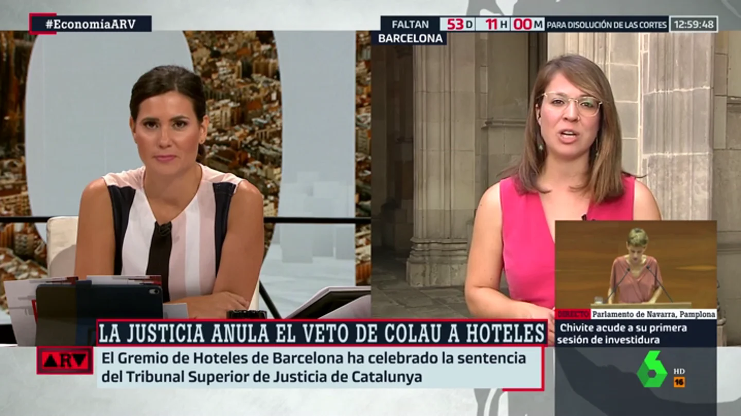 Janet Sanz, teniente de alcalde en Barcelona: "La ciudad era una barra libre de hoteles y había que poner orden" Janet Sanz, teniente de alcalde en Barcelona: "La ciudad era una barra libre de hoteles y había que poner orden"